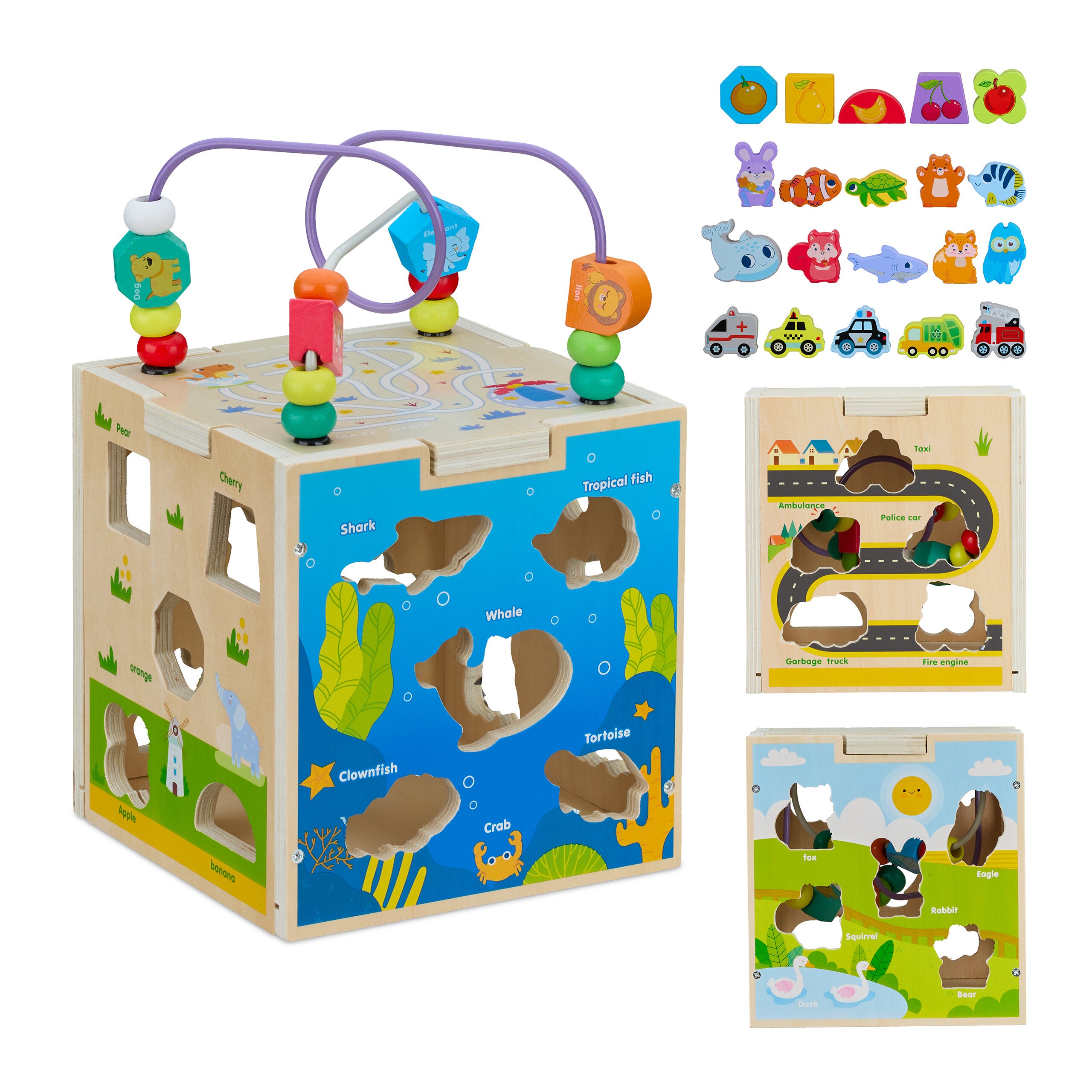 Relaxdays Set Da 6 Veicoli Da Costruzione Giocattolo Per Bambini Camion E Macchinine Da Gioco 3 Anni Arancione Nero 85215000