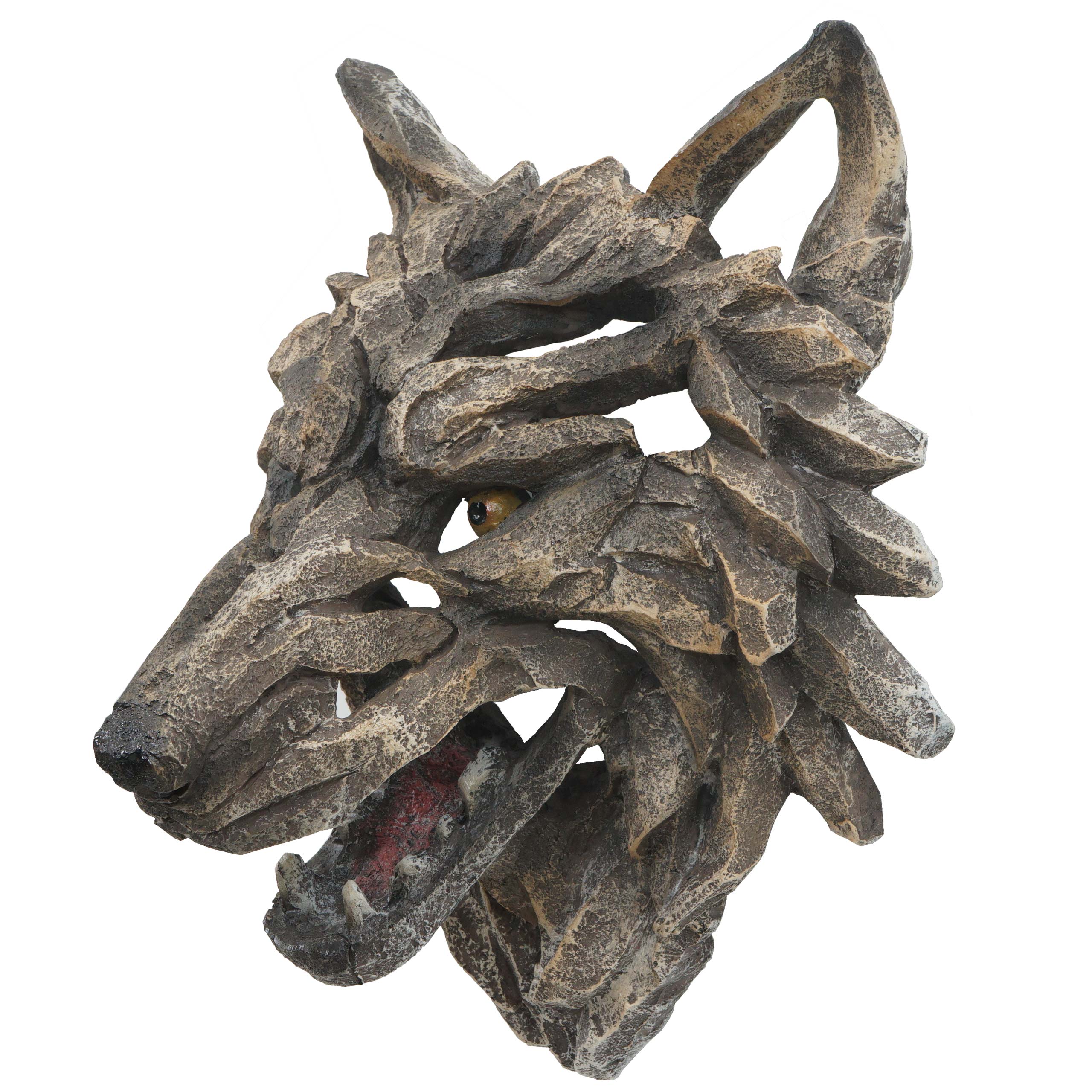 Figuras de lobos decorativas resina - Acabado Premium Garantizado