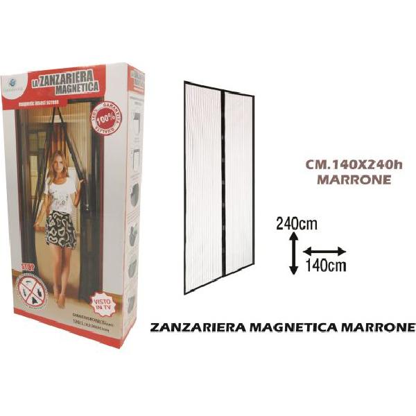 Zanzariera Magnetica Per Porte E Finestre | 140x235 Cm | Marrone | Auto-Chiudente - Foto 2