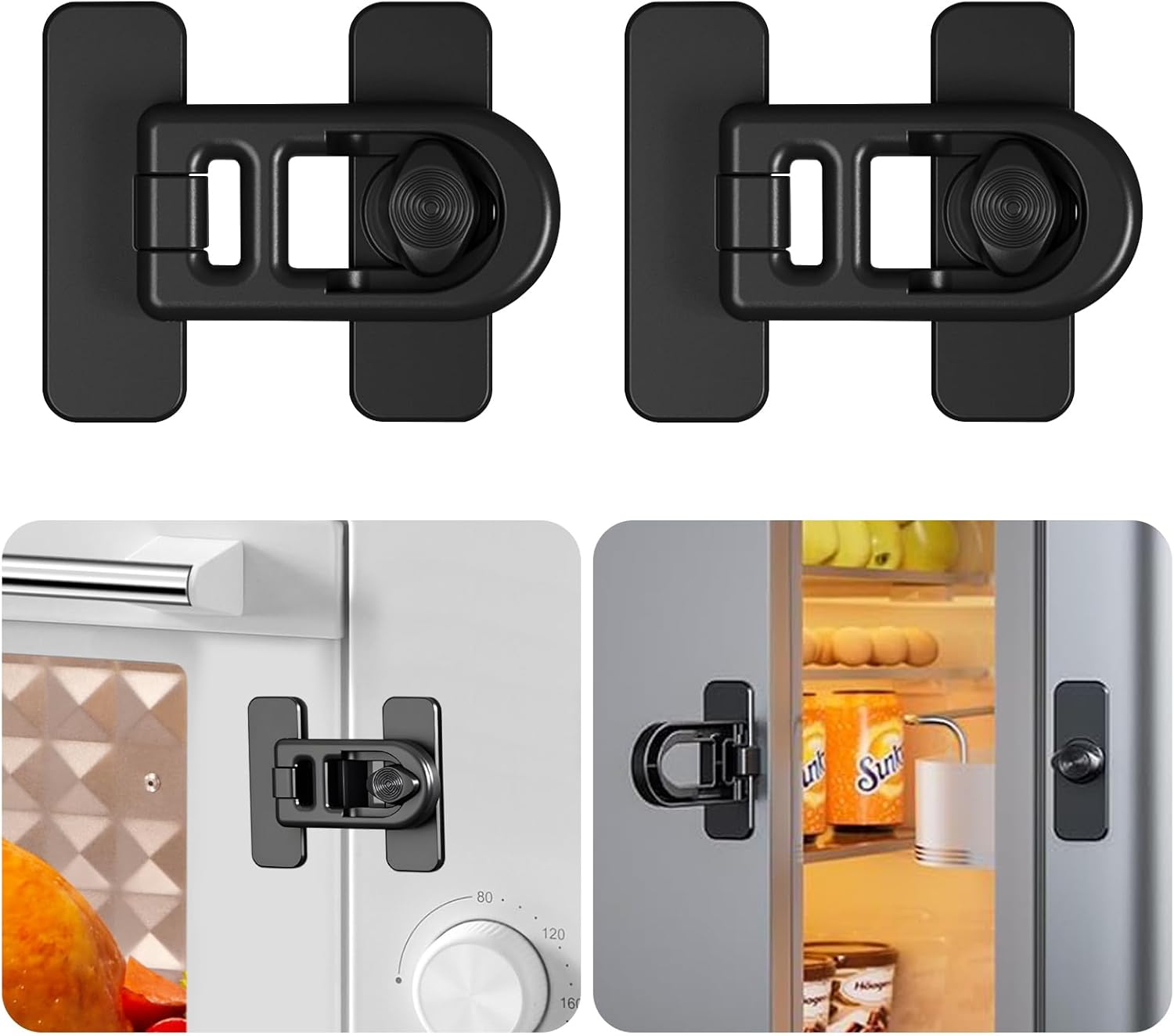 Lot De 2 Serrures De Four L preuve Des B b s Verrous De Porte De lot-de-2-serrures-de-four-l-preuve-des-b-b-s-verrous-de-porte-de