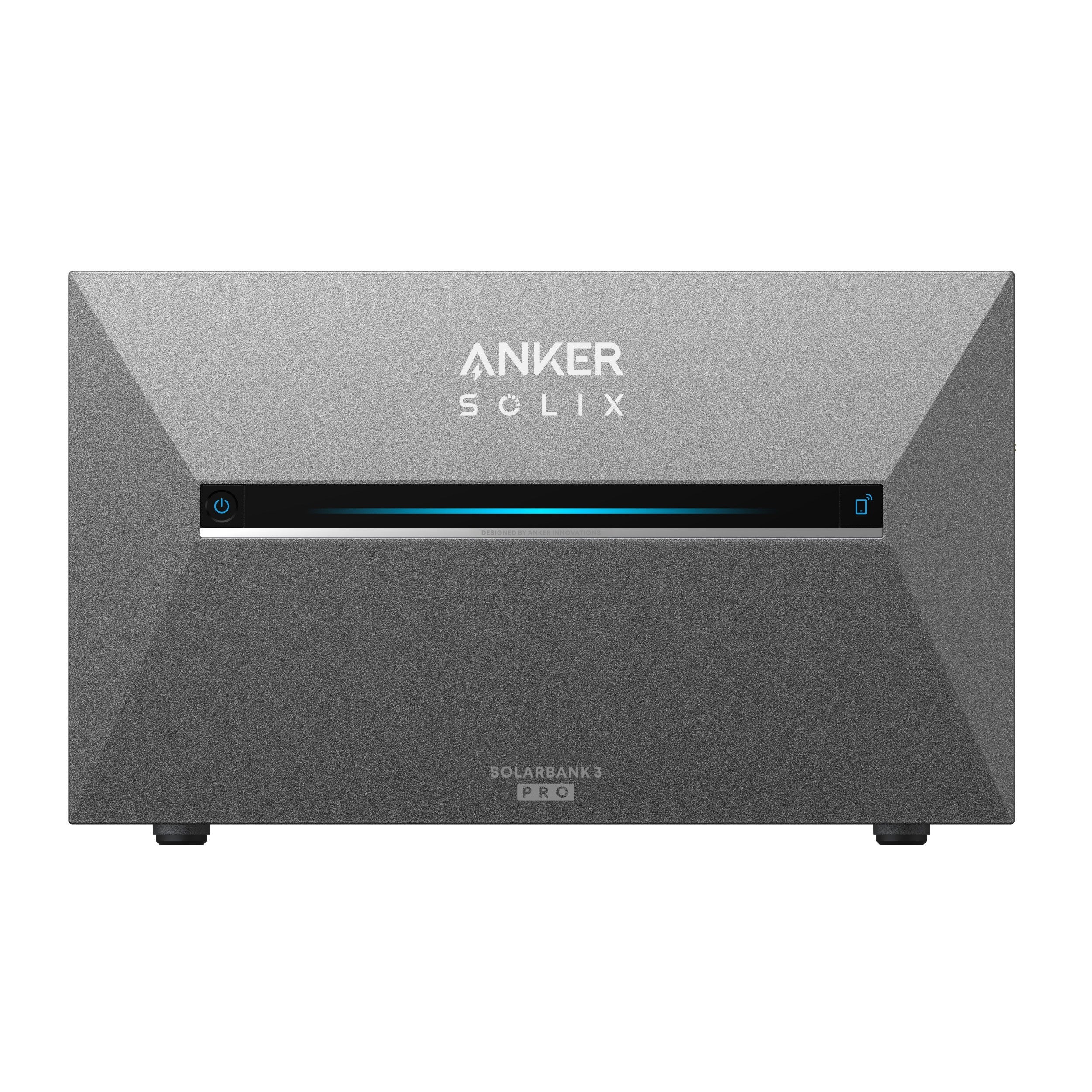 Anker Solix Solarbank 3 E2700 Pro – Balkonowa elektrownia fotowoltaiczna Plug and Play 2680Wh, 4 MPPT (3600W), ładowanie 1200W