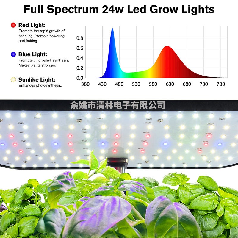 Système de culture hydroponique avec lumière de culture à spectre complet, kit de jardinage à 12 dosettes, germination des plantes de 4 L - 6