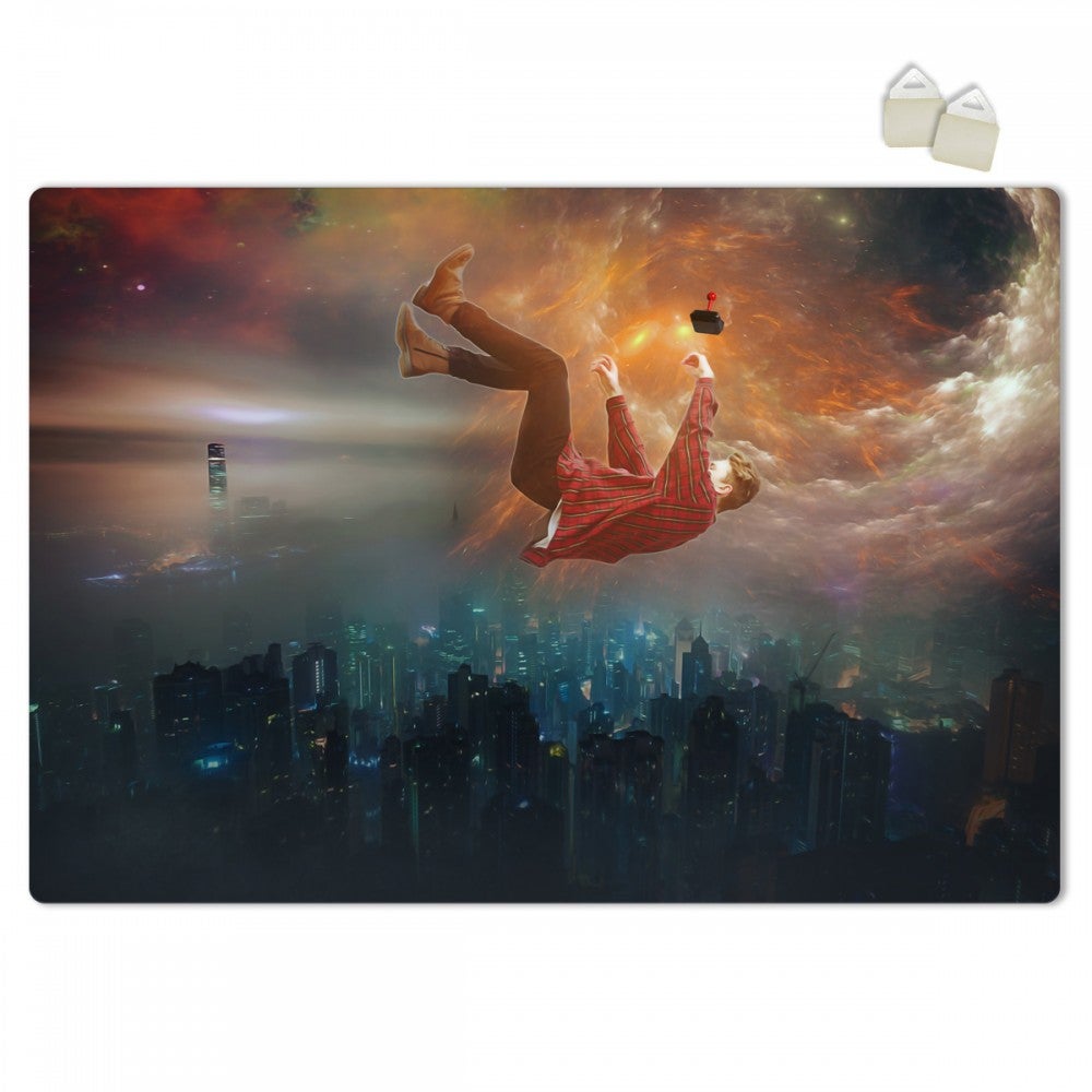 GRA W CZASIE - PLAKAT Forex z ekspandowanego PVC o grubości 3 mm - 100x70 cm