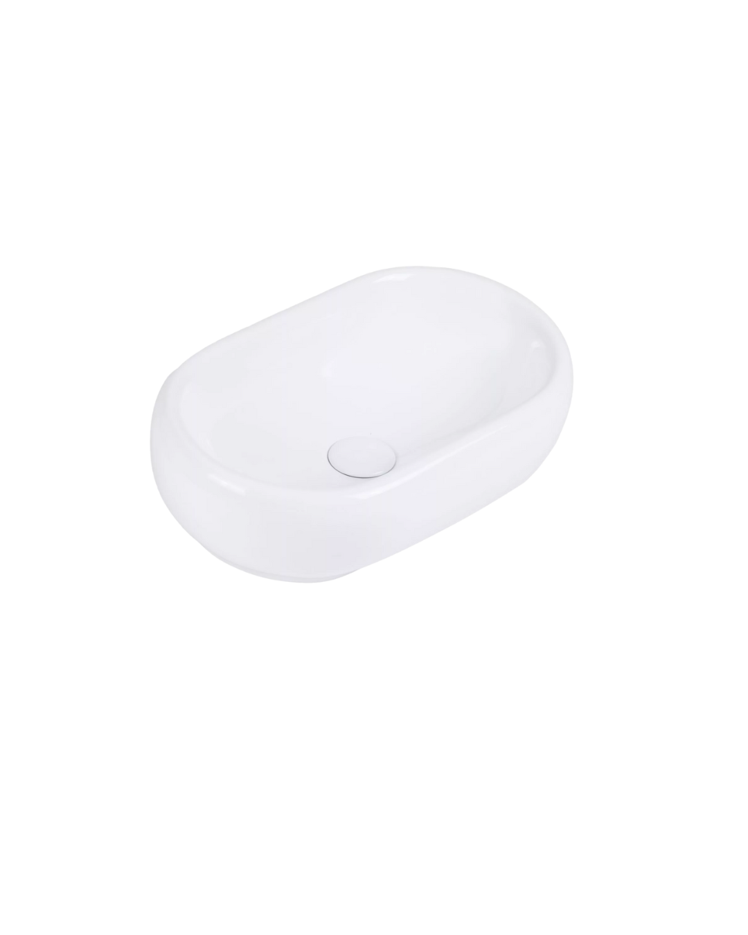 Umywalka nablatowa Uptrend HEBE biały połysk 1 szt.
