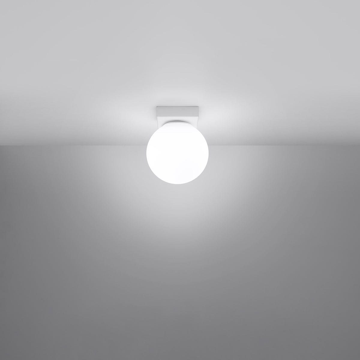 Plafon ZYNFI 1 biały LED 3000K - 12x12x14.5cm Sollux