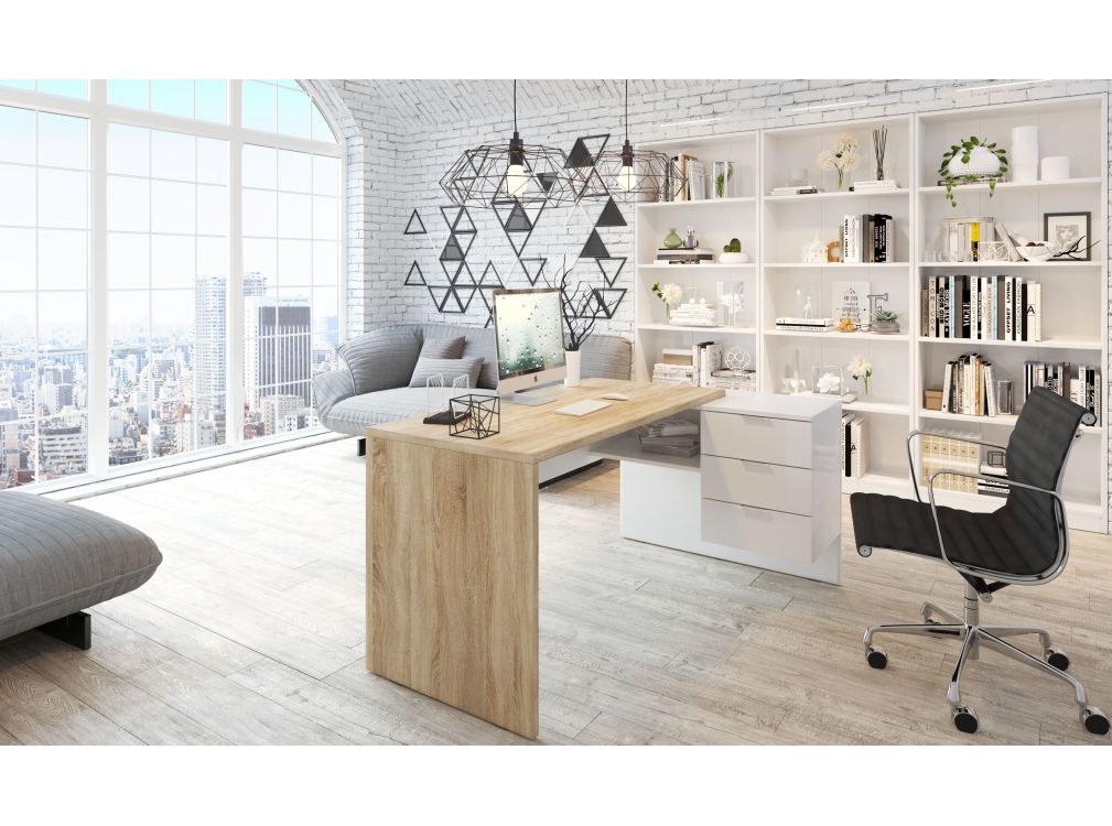 Prateleira para canetas Blanco Artik (Blanco Mate) 80 x 201 x 28 cm - 4