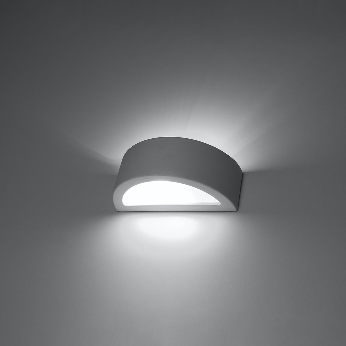 Kinkiet Ceramiczny GLOIM 30 LED 3000K - 30x9x15cm Sollux