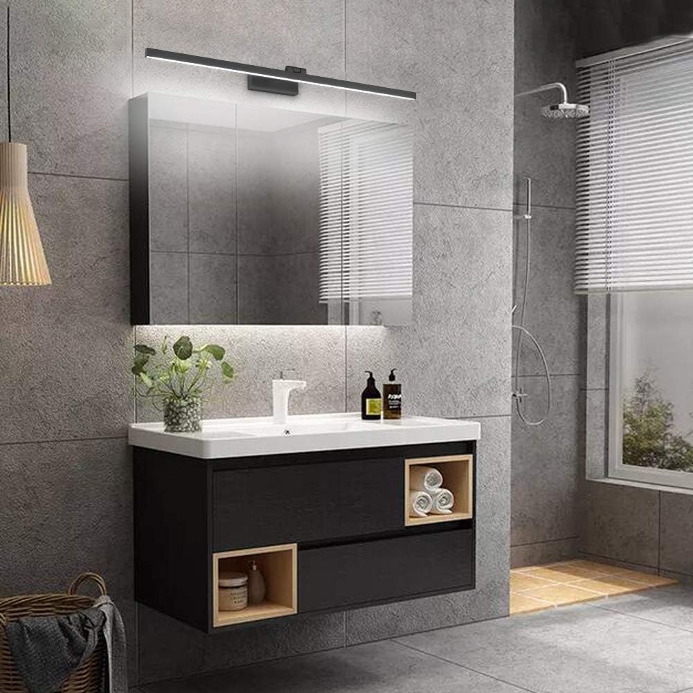 Lampe LED Miroir Salle de Bain 14W - Applique Murale Moderne, Luminosité 1170lm, Design Élégant et Pratique, 6000K - 4