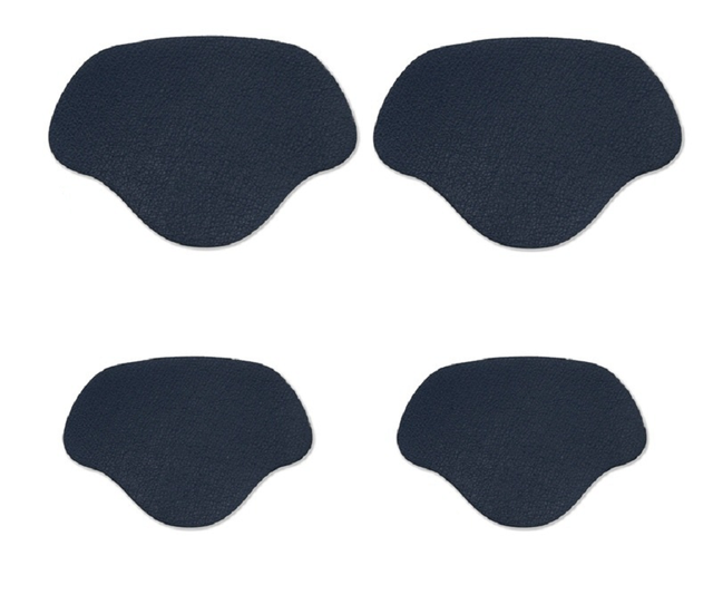 Patchs de protection du talon pour réparation de chaussures 2 tailles Blue 2 par