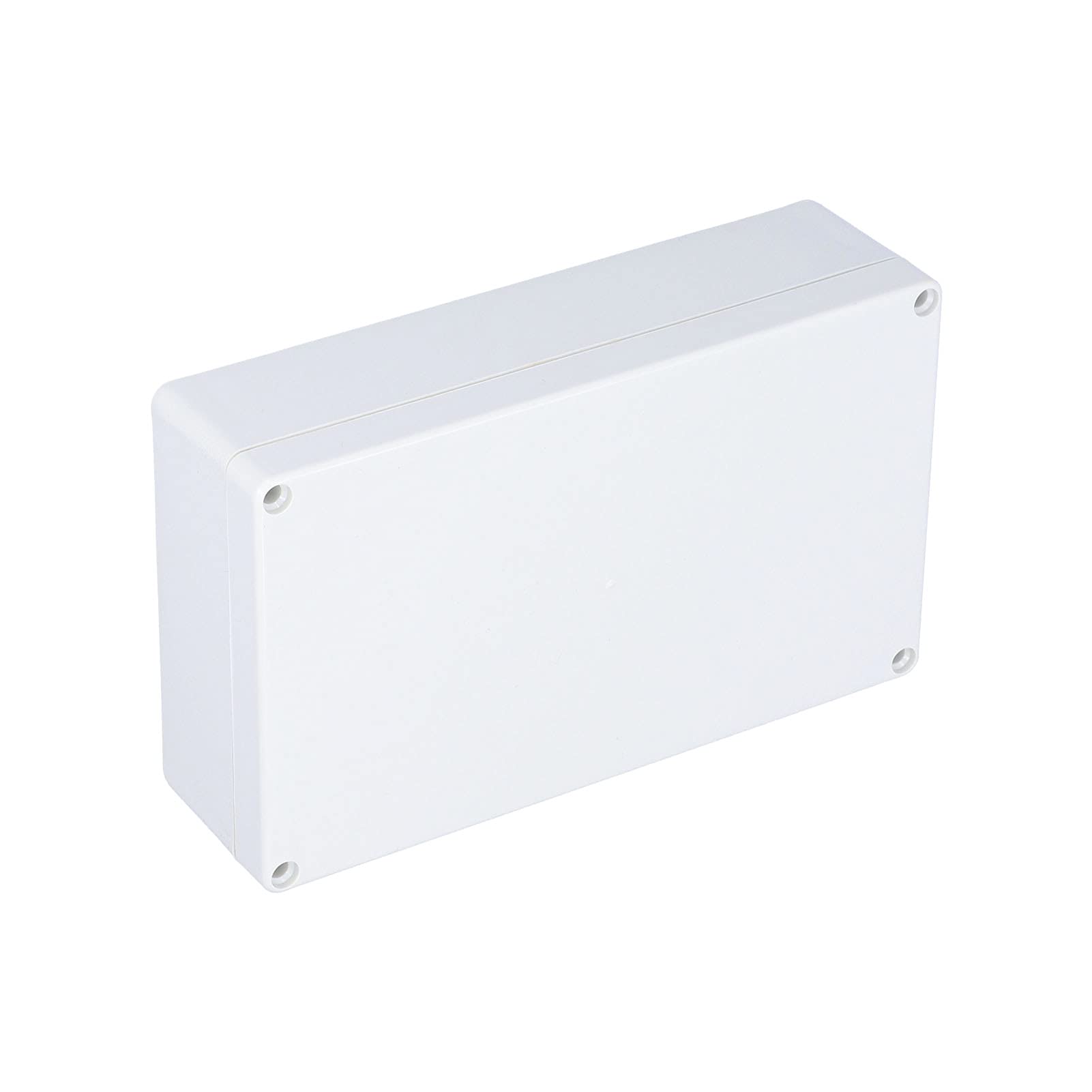 Puszka elektryczna ABS 200x120x56mm wodoodporna ognioodporna łatwy montaż do użytku wewnętrznego i zewnętrznego biało-szara jasna – ComfortXL