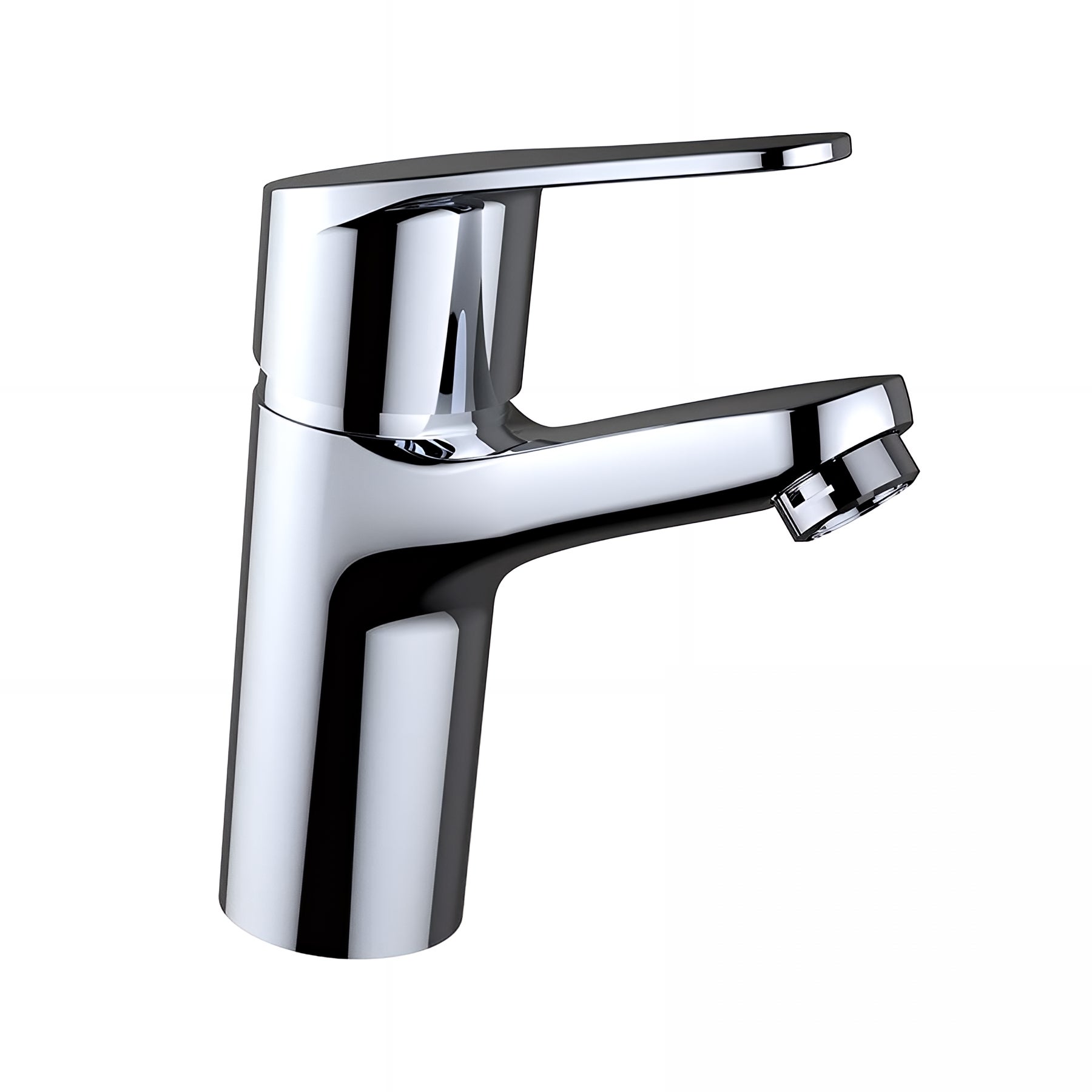 Robinet vasque mitigeur design de lavabo bec fixe laiton chrome Leroy Merlin