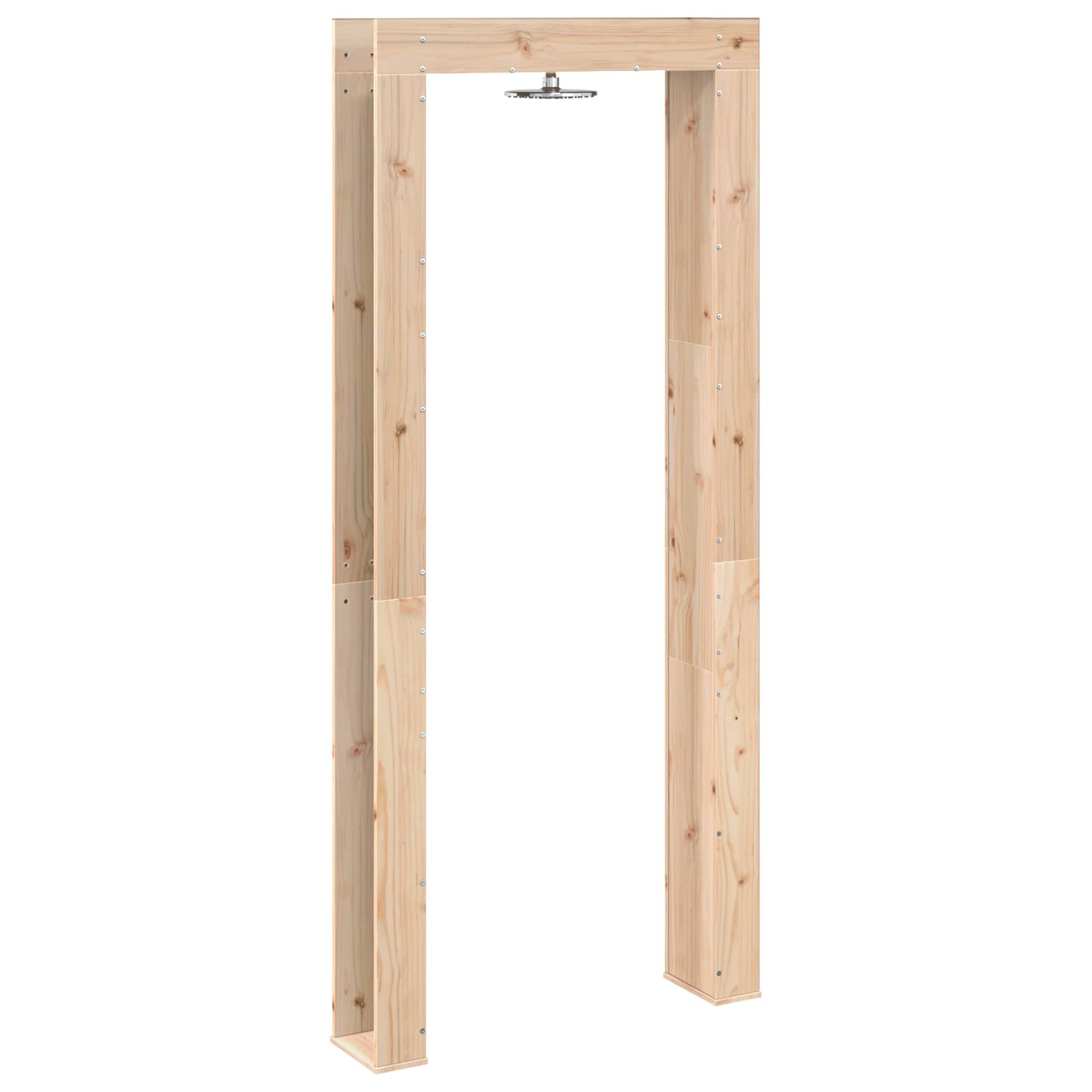 vidaXL Douche d'extérieur 226 cm Naturel - 6