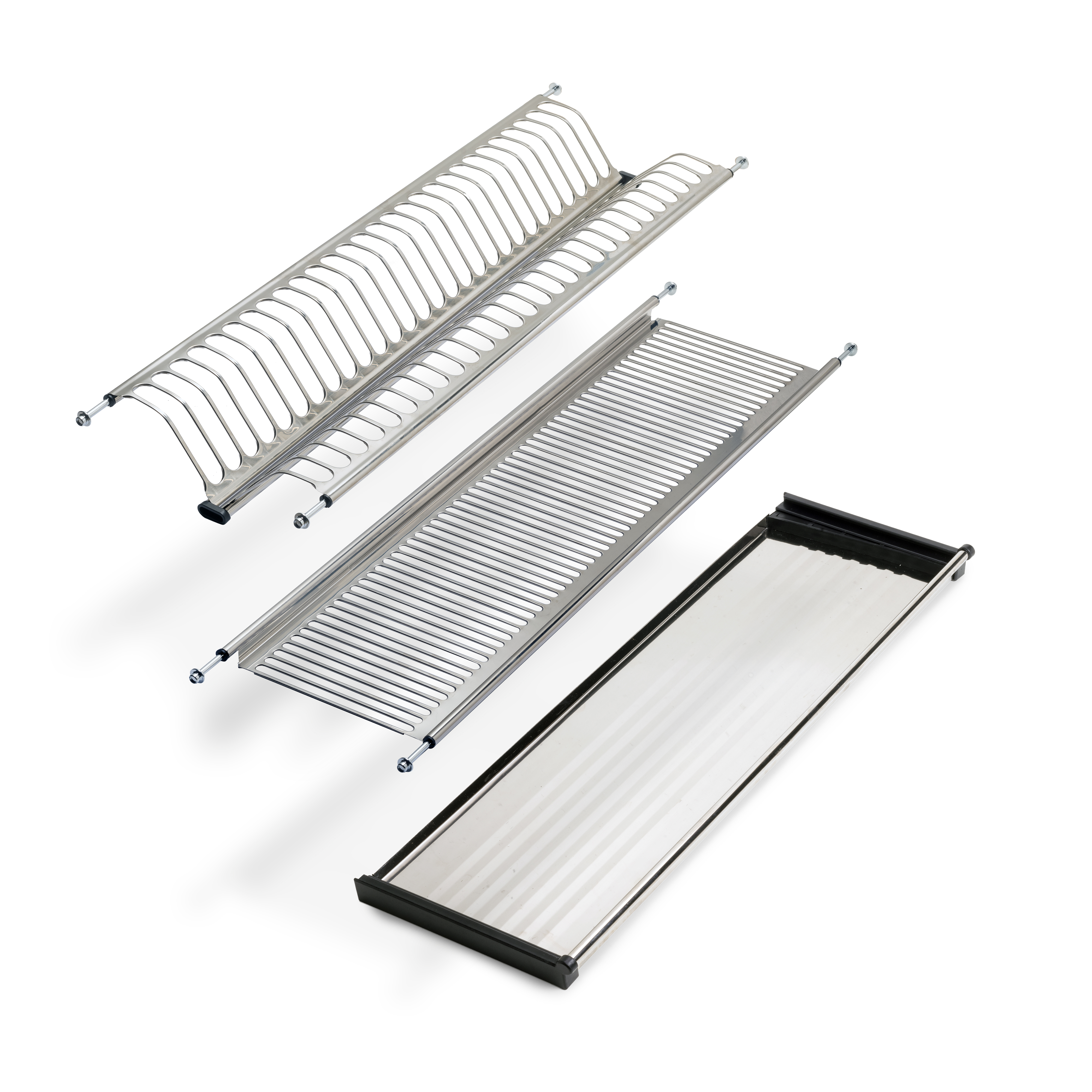 Emuca Ociekacz do naczyń ze stali nierdzewnej Drynox, moduł 900 mm, Stal nierdzewna