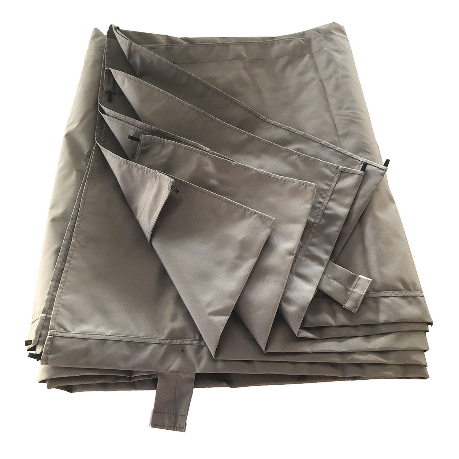 Tkanina na pergolę ścienną 3 × 4 m FRÉJUS taupe