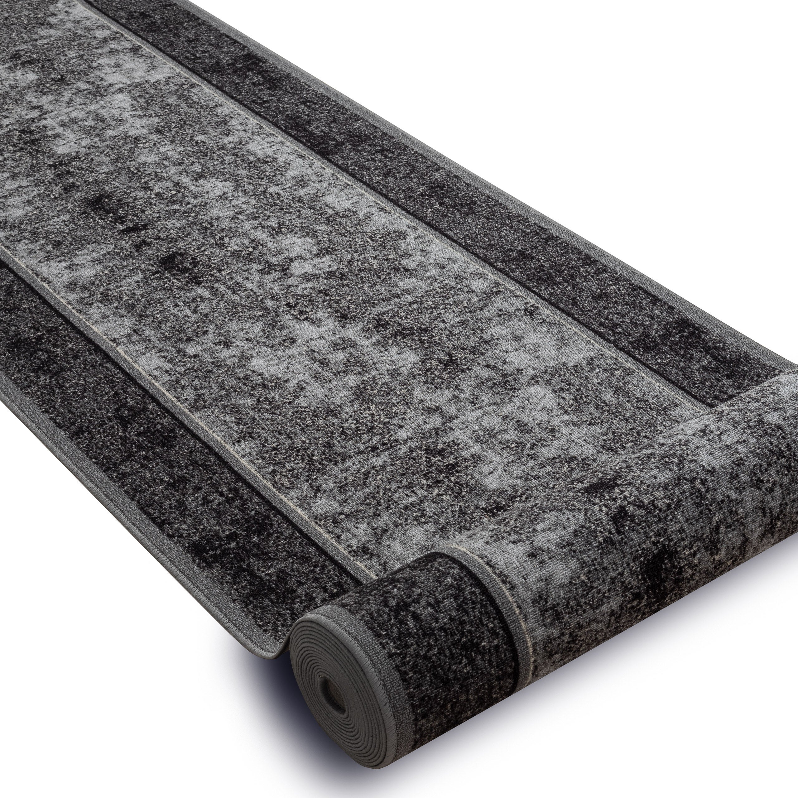 Alfombra de pasillo con refuerzo de goma 120 cm STARK gris 120x140 cm - 2