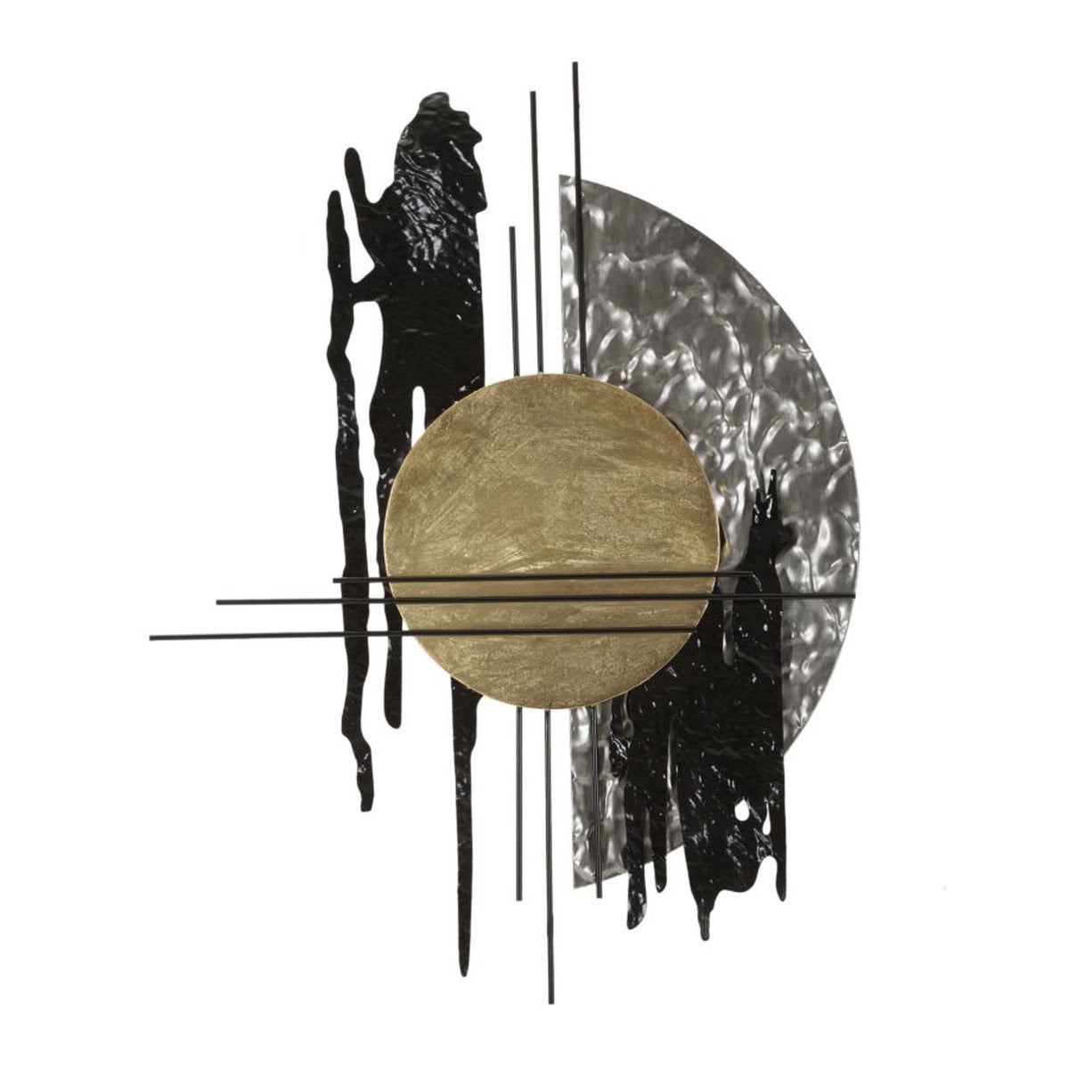 Metalowa Dekoracja 3D Bale, Metal, Wielokolorowy, Seven Design