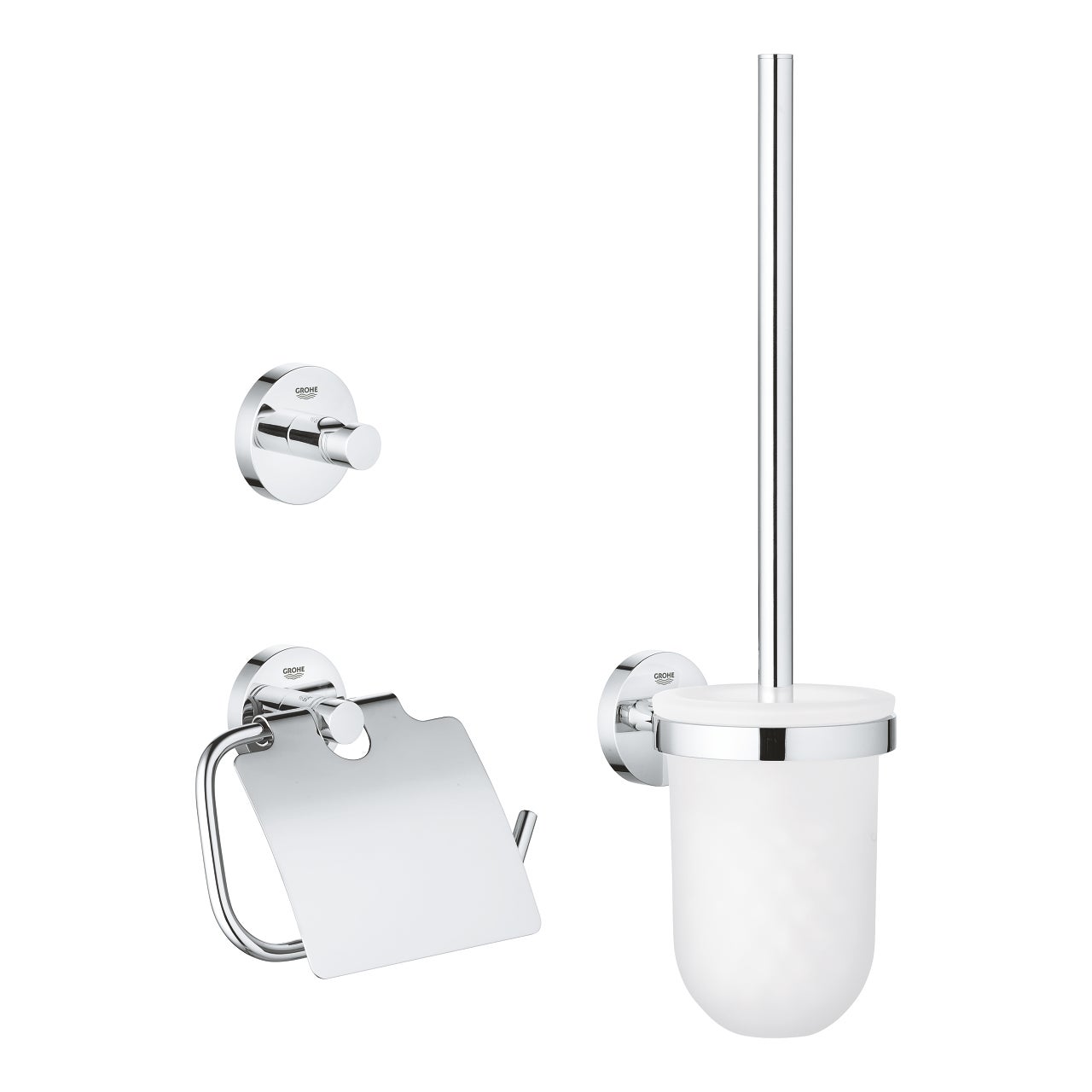 Zestaw akcesoriów łazienkowych 3 w 1 GROHE Essentials chrom