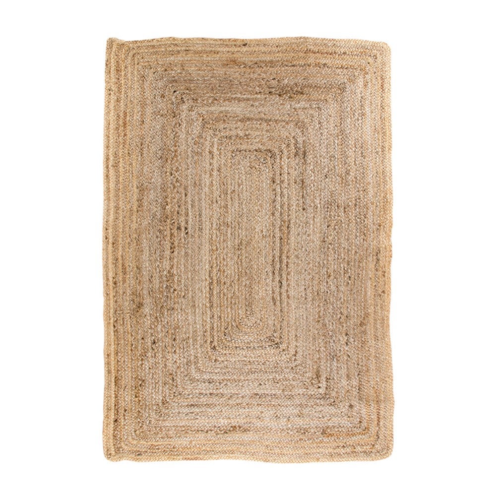 Broom dywan 180x120 cm z juty naturalny.