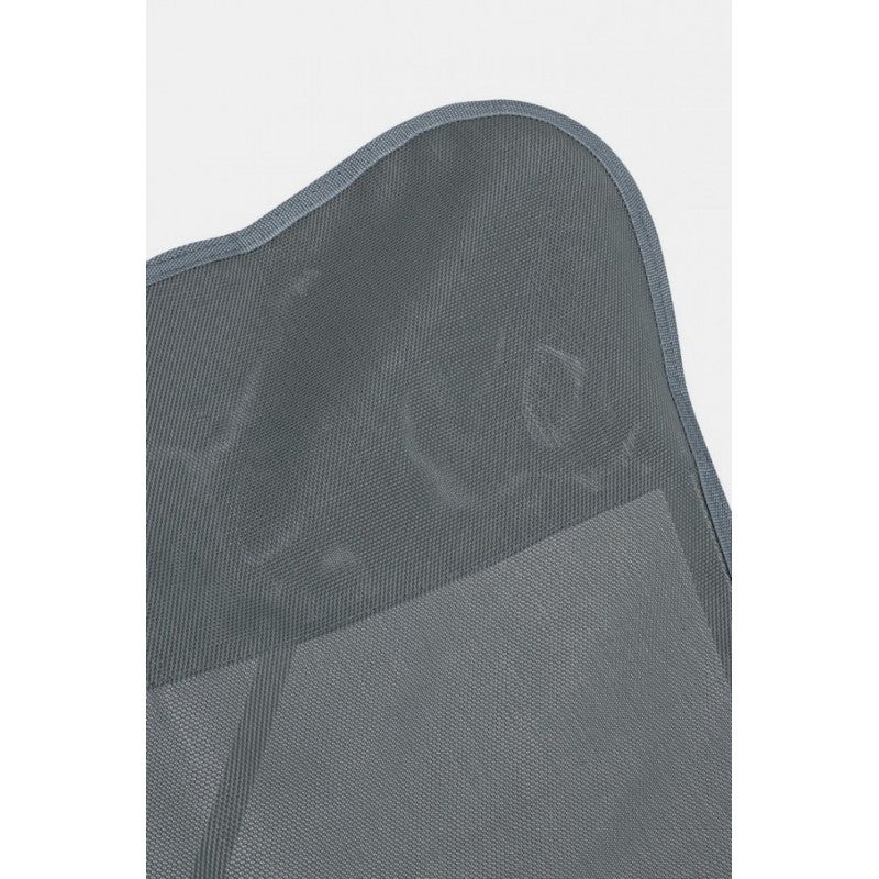 Fauteuil papillon 77,5x81x89 cm en acier et textilène vert foncé - BASTI - 5