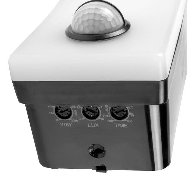 EL-HOME Lampada per Facciate a LED ML-21B7 Con Sensore Di Movimento 140° PIR, 20 EL-HOME Lampada per Facciate a LED ML-21B7 Con Sensore Di Movimento 140° PIR, 20