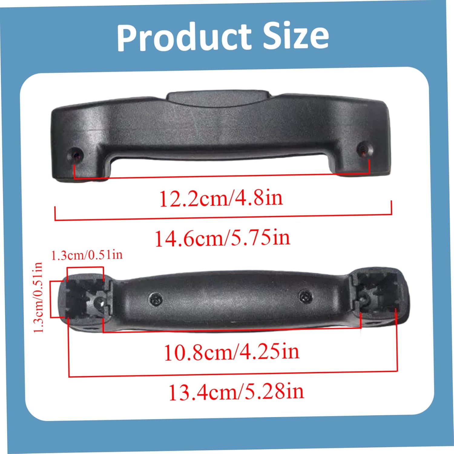 Poignée télescopique de Rechange pour Valise poignée de Valise Robuste Traction Rechange - 5