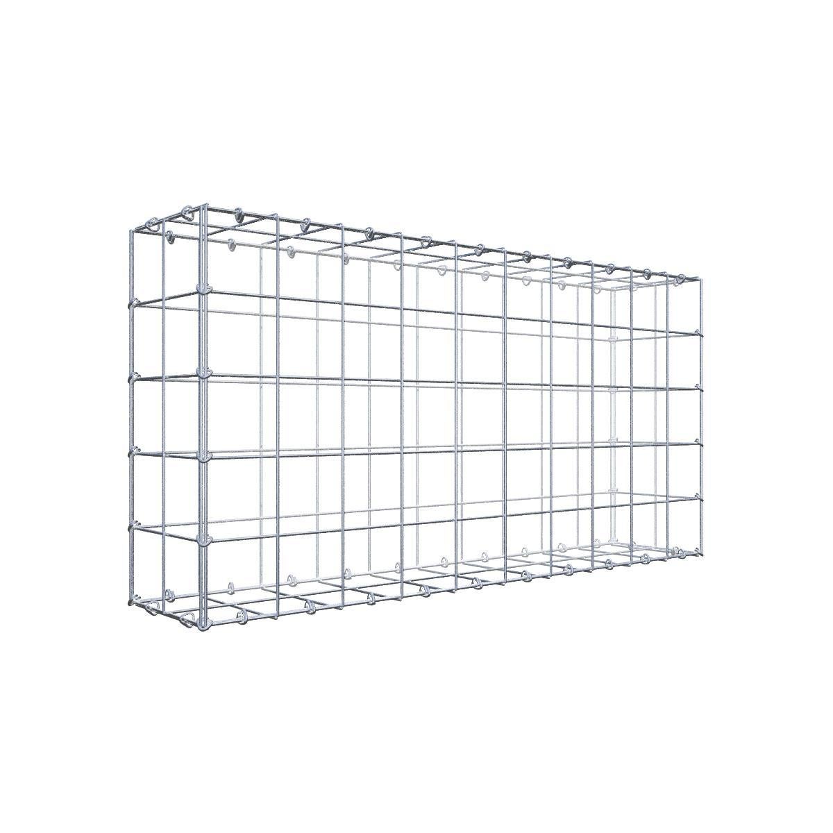 Panier Gabion à Monter Soi-même - Dimensions 100x70x30 Cm - Maille 10x10 Cm - Galvanisé - Fabriqué En Allemagne - 9