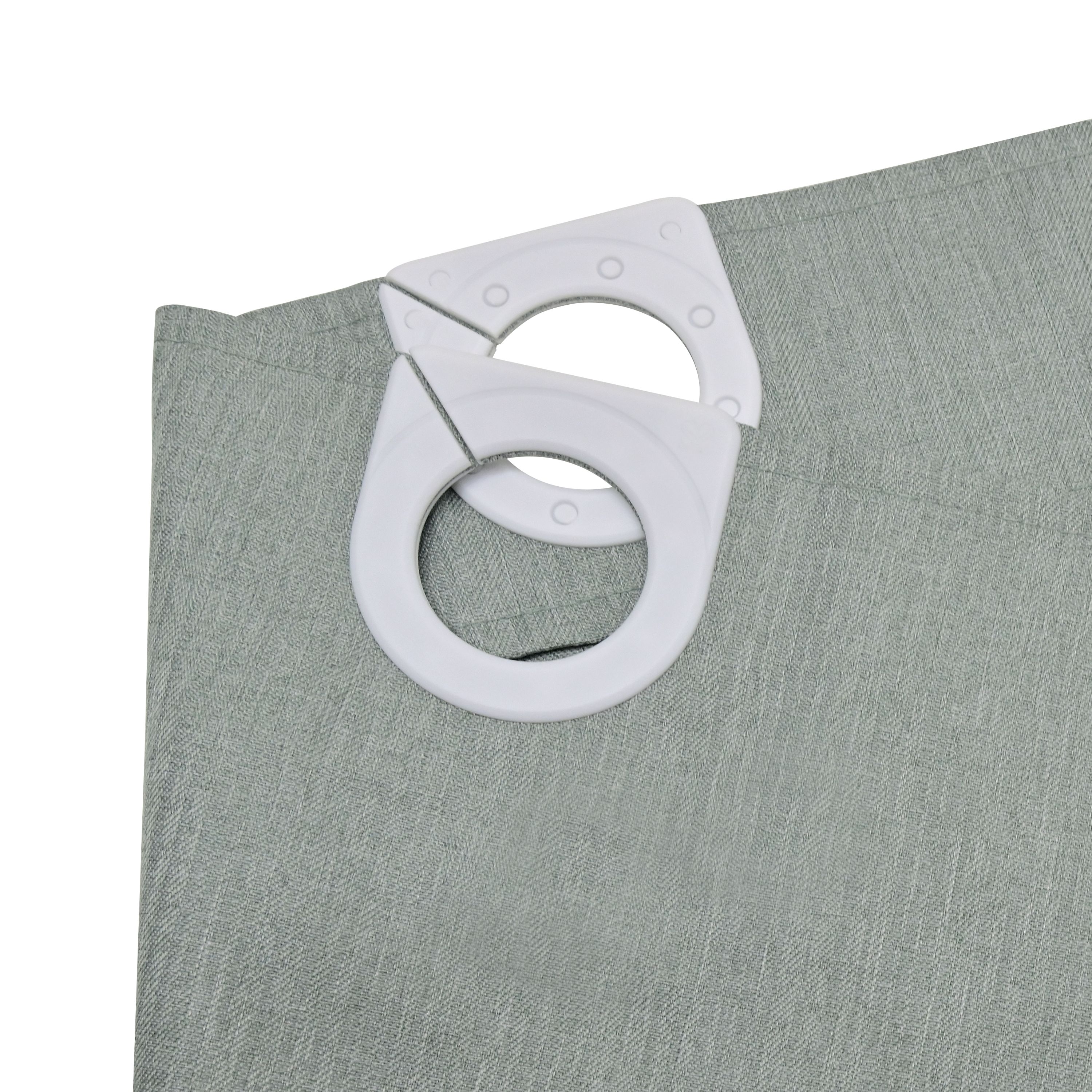 Cortina de duche 120 x 200 cm verde Neo SENSEA - 5