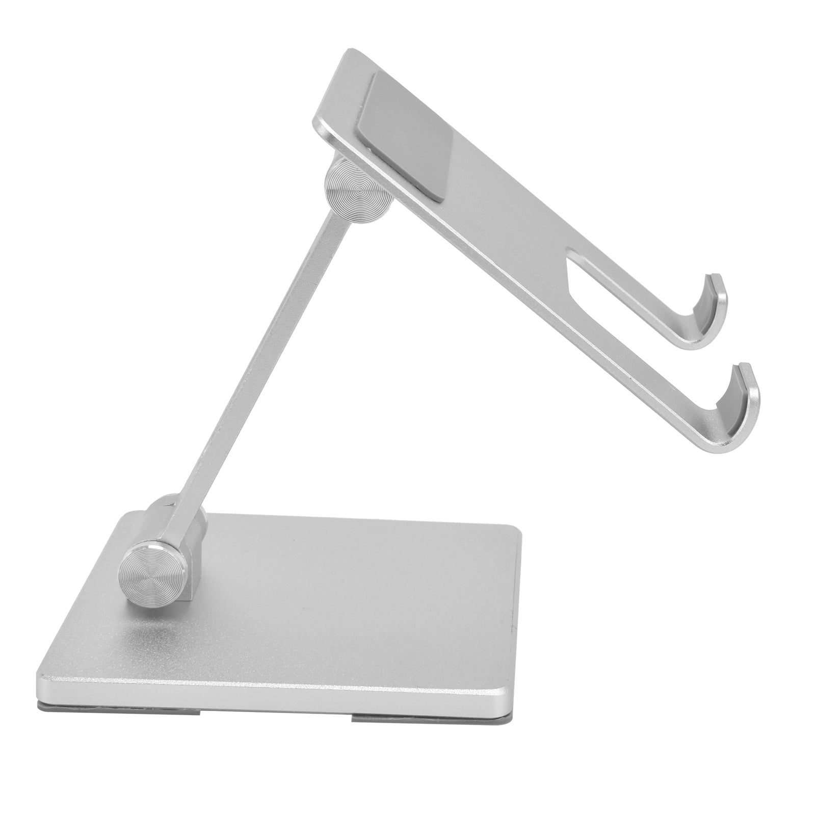 Support Tablette Réglable En Aluminium – Pour IPad, Galaxy Tab, Liseuses, Pliable, Stable