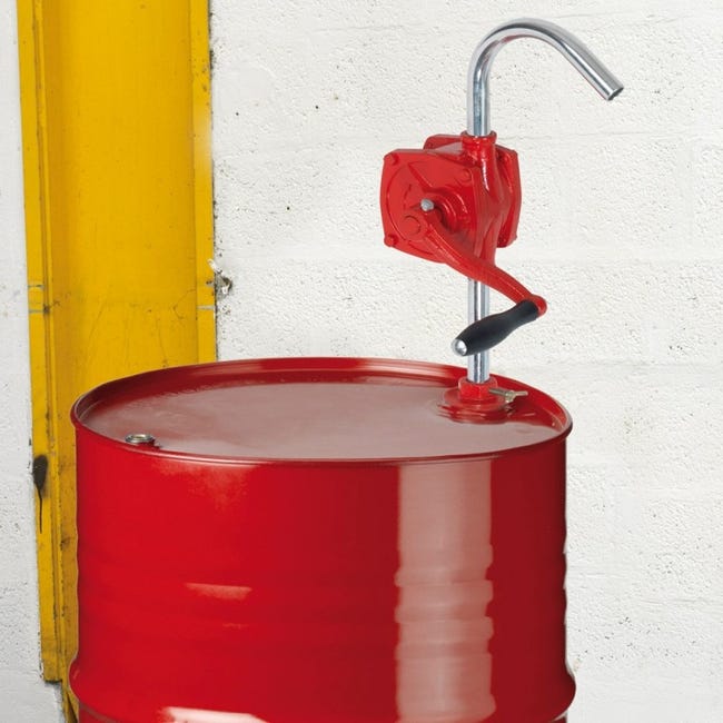 Pompa Manuale A Manovella Per Travasare Liquidi Da Fusti - Olio, Gasolio E Combustibili - Foto 2