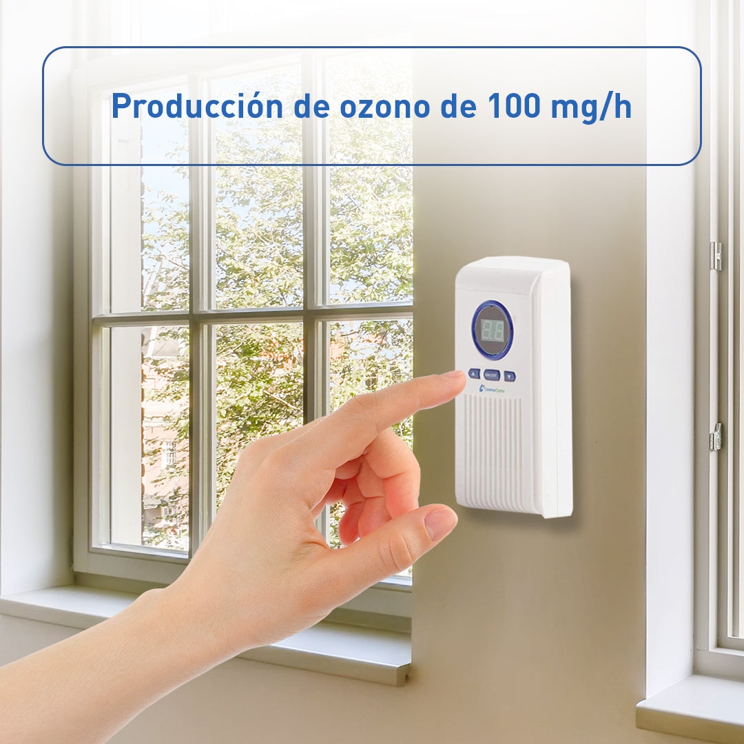 Generador de Ozono Doméstico Mini - Purifica Partículas de Humo, Elimina Malos Olores y Destruye Agentes Alérgicos - Conexión Enchufe - Ozono Hogar - 6