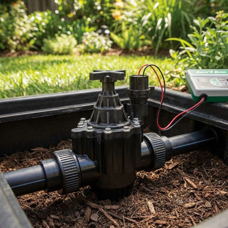 Válvula solenóide de irrigação Rain Bird 100PGA 1'' 9V, para uso com ...