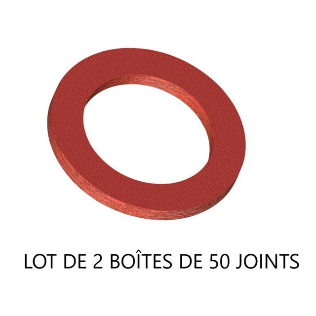 Lot de 2 Boîtes de 50 Joints Fibre WATTS Sirius 33/42 - 101702