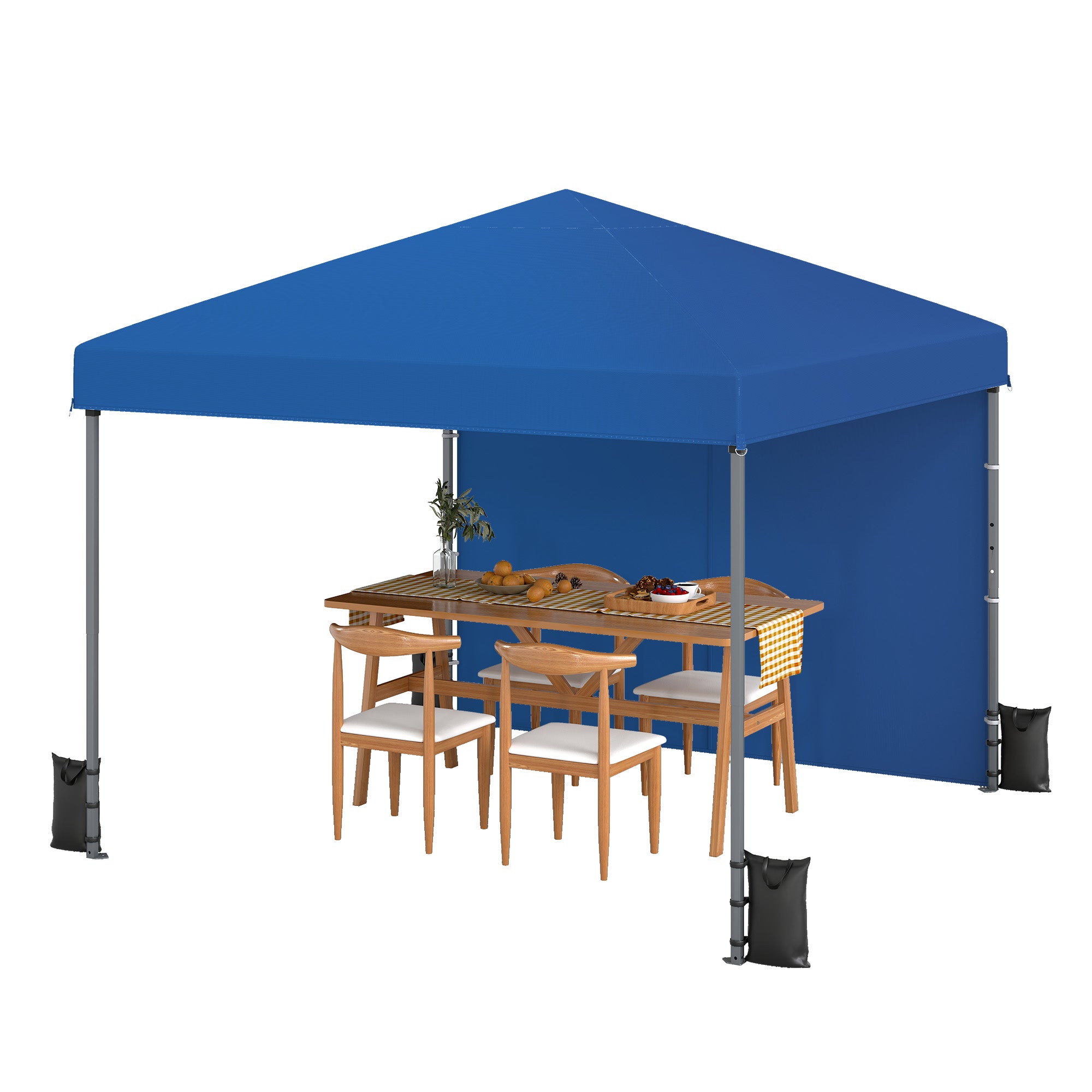 Carpa Plegable De 3 X 3 M, Resistente Al Agua,protección UV 50+, Carpa