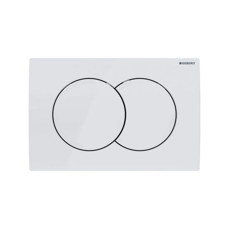 Bâti-support GEBERIT Duofix pack réservoir encastré et plaque DELTA 01 bl br avec WC suspendu ORION avec abattant env. blanc br VORTEX 51,5 cm - 4