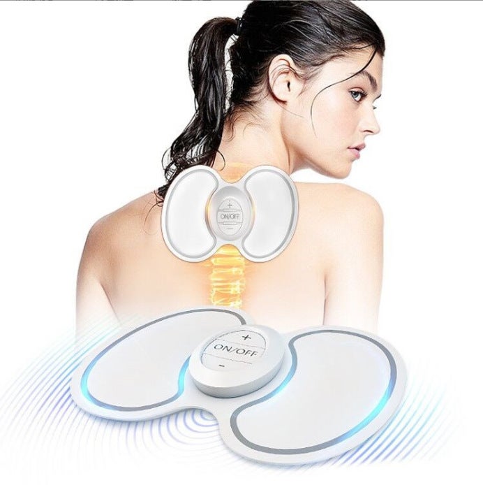 Parche de masaje inteligente portátil, mini masajeador recargable