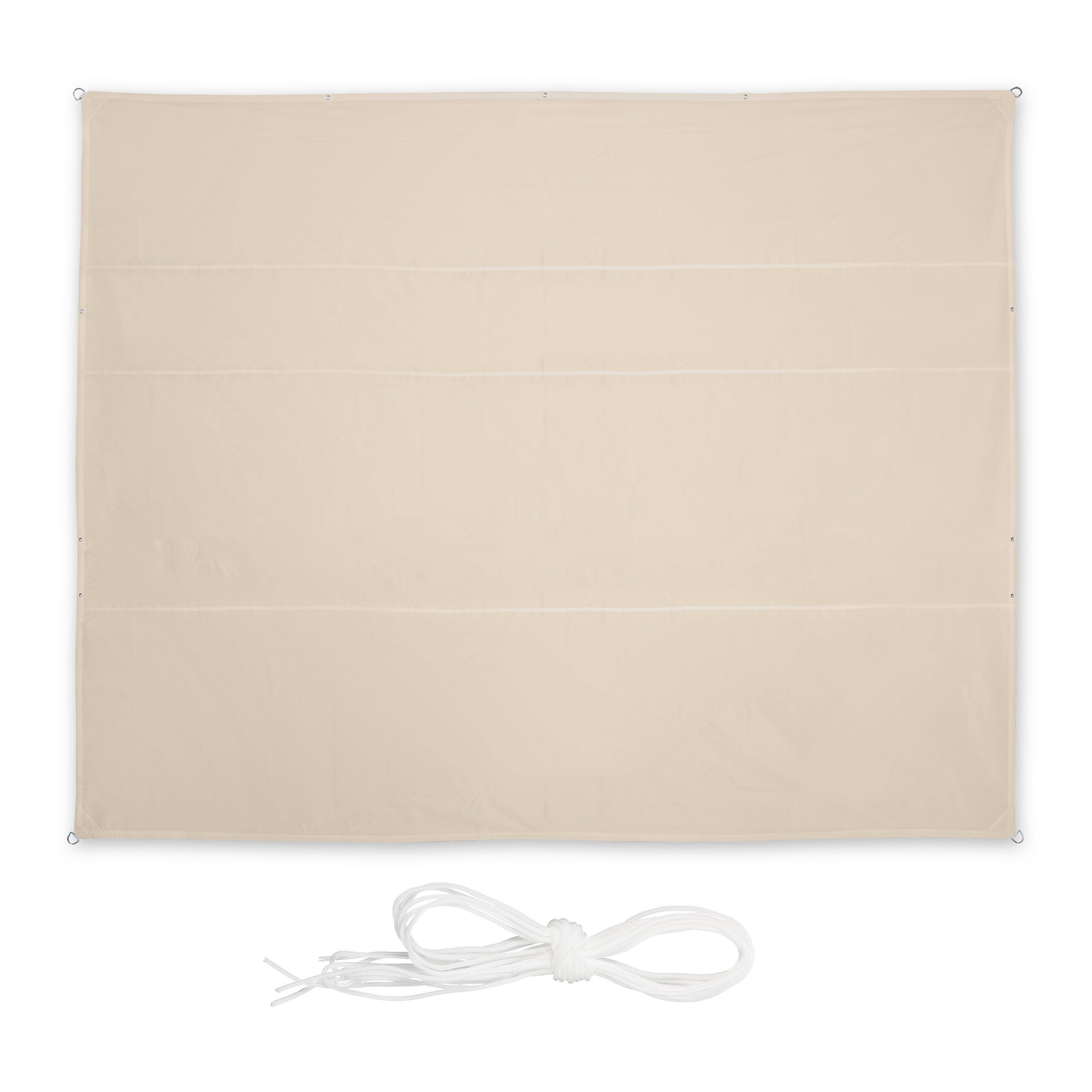 Relaxdays Voile d'ombrage, 2,5 x 3,5 m, imperméable, Protection UV Relaxdays Voile d'ombrage, 2,5 x 3,5 m, imperméable, Protection UV