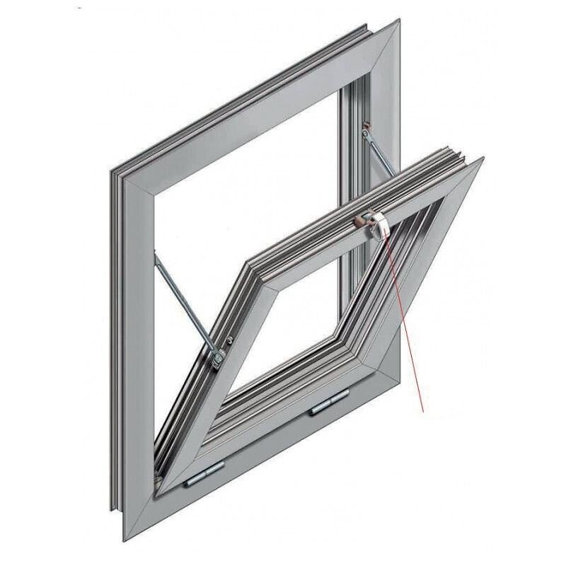 Loqueteau SUPERCLAK noir 9005 - FAPIM - 3217 - 3