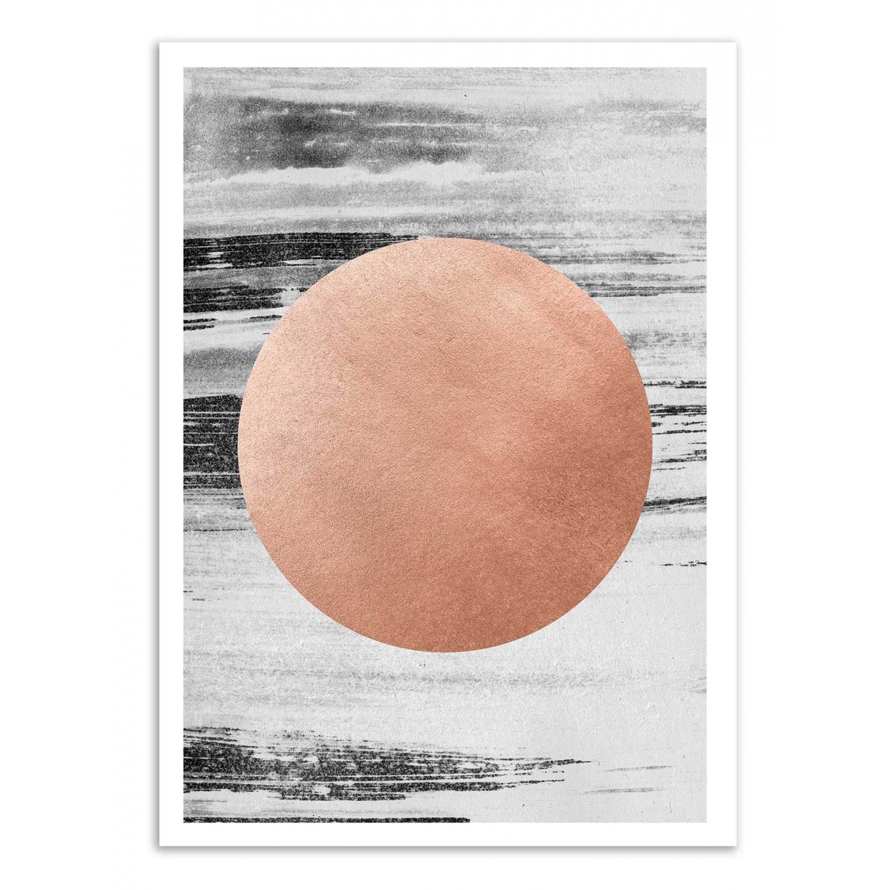 Art-poster - rose gold - leemo - 30 x 40 cm