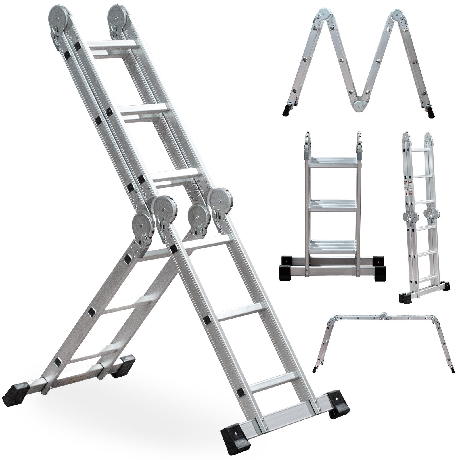Bonplus Pédalier Bras Et Jambes Réglable | Mini Vélo D'Exercice à Domicile | Idéal Seniors Et Rééducation | 4 Niveaux D'Intensité | Pédales Antidérapantes + Compteur