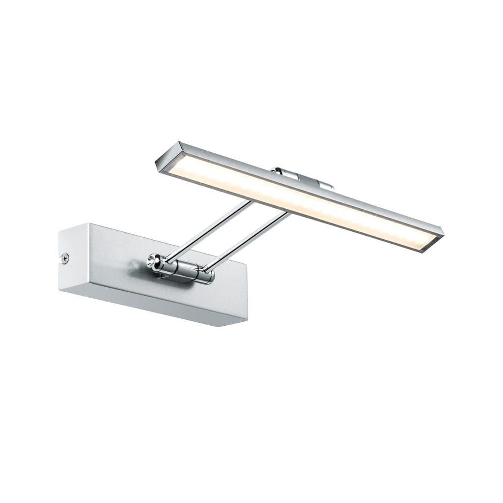 Kinkiet ścienny LED BEAM chromowany biały 5W ciepła 530lm tworzywo sztuczne wym:4,6x29x19cm IP20 Paulmann