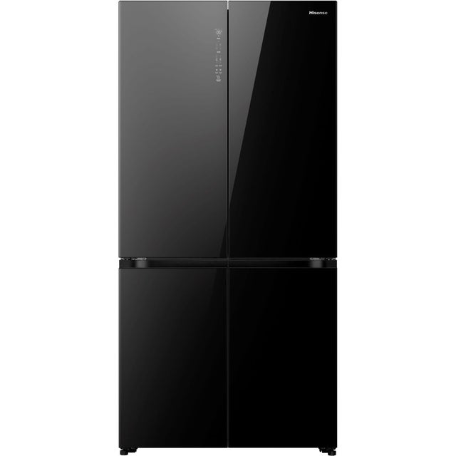 Hisense RQ768N4GBE frigorifero side-by-side Libera installazione 591 L E Nero