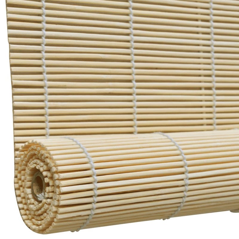 Tende a Rullo in Bambù Naturale 150x220 cm vidaXL - 3