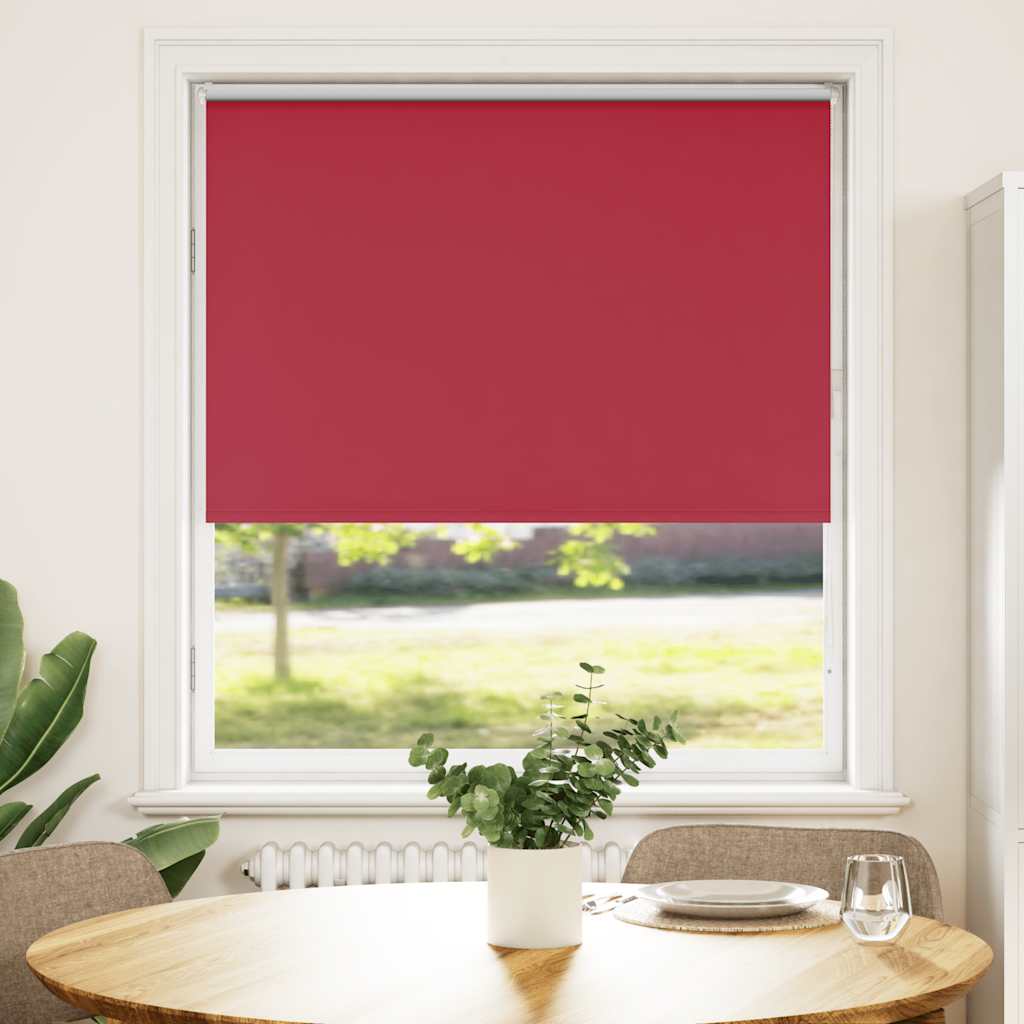 Roleta zaciemniająca Red 95x150 cm Szerokość tkaniny 90,7 cm vidaXL