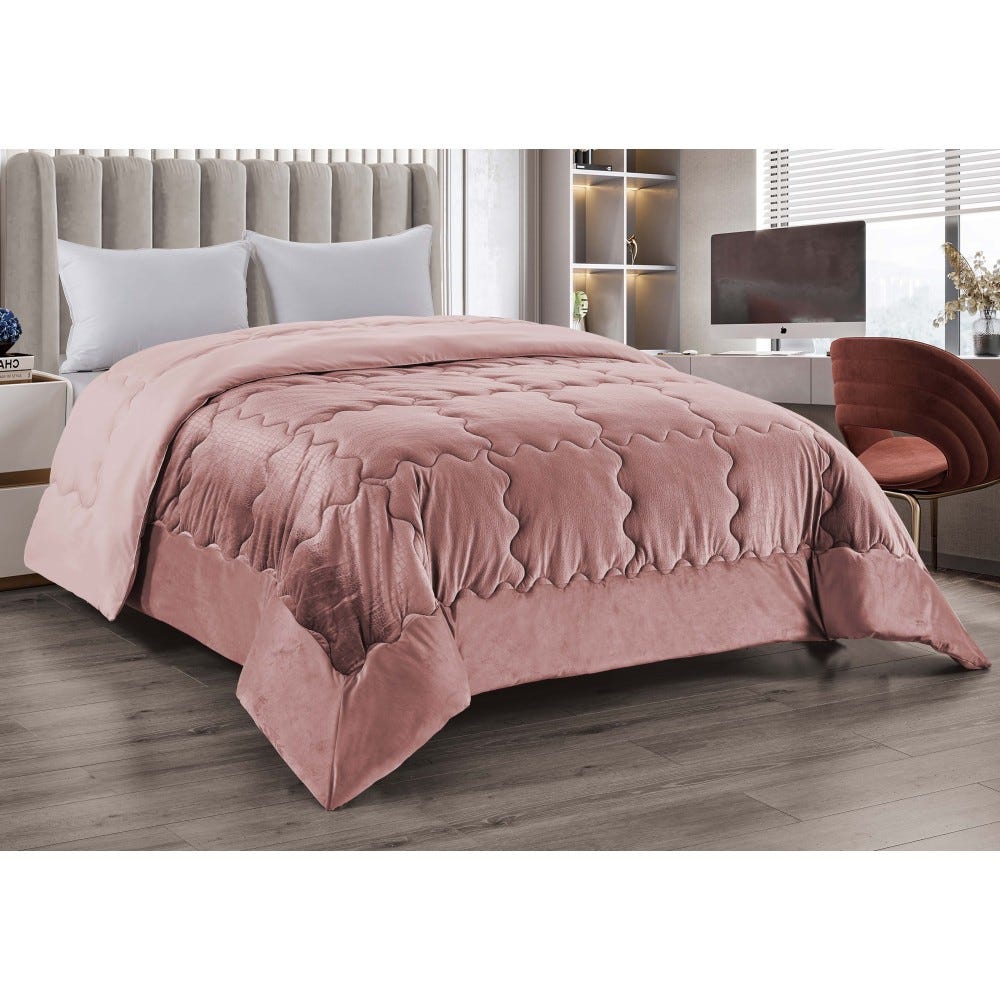 Coussin en velours chiffre 5 25 x 10 x 40 cm Rose Poussiéreux | Leroy Coussin en velours chiffre 5 25 x 10 x 40 cm Rose Poussiéreux | Leroy