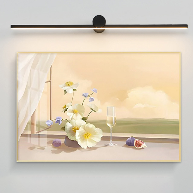 Applique murale LED pour salle de bain, applique murale pour tableau, applique murale LED, éclairage pour miroir, lumière chaude, 40 cm - 2