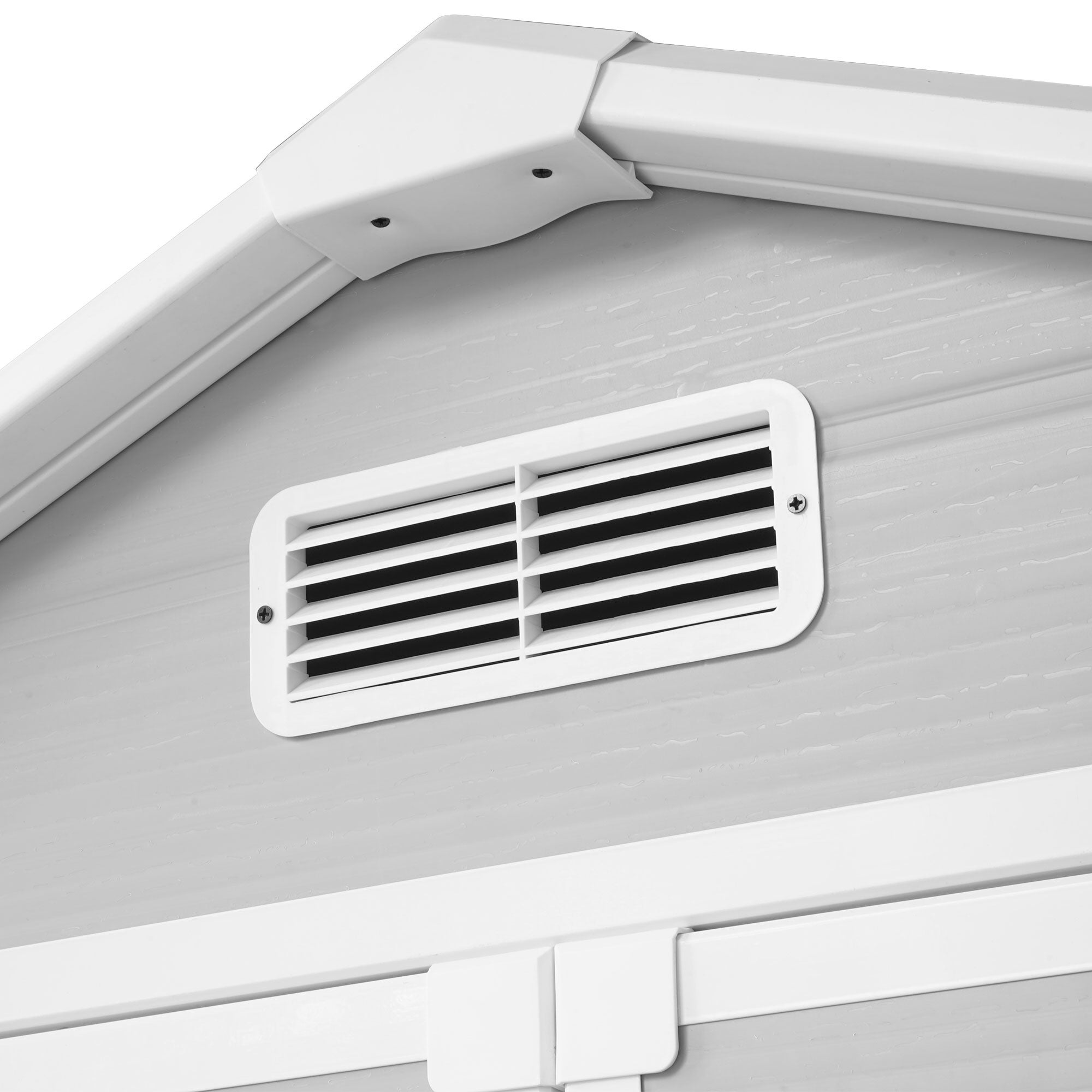 Casetta da Giardino in Resina Aqua 2.6 - Include il suolo - Finestra 2,39m2 - 3