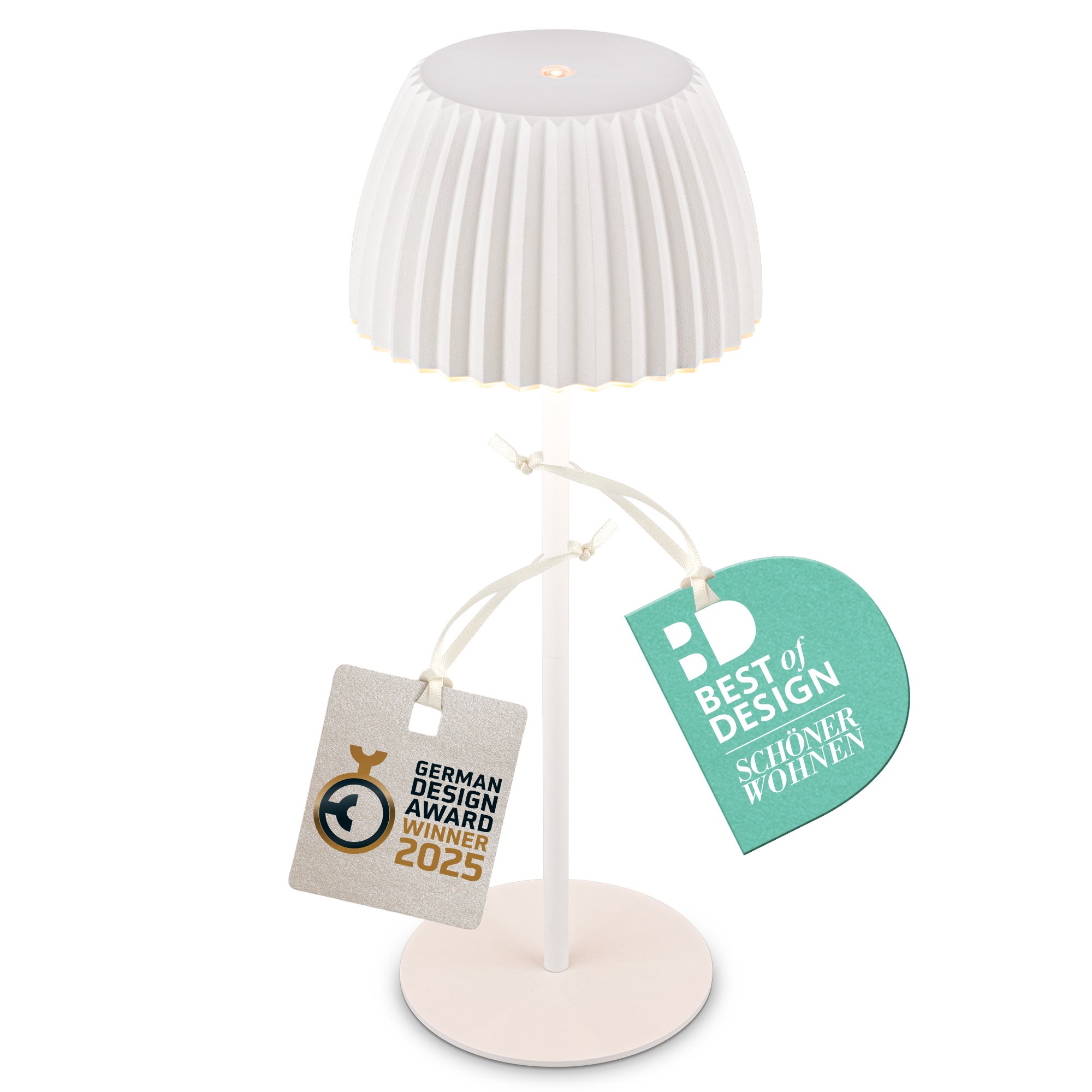 Lampe De Table LED Riffle Briloner - Réglable, Dimmable, Sans Fil - Vert - 36,5 Cm - Garantie 3 Ans