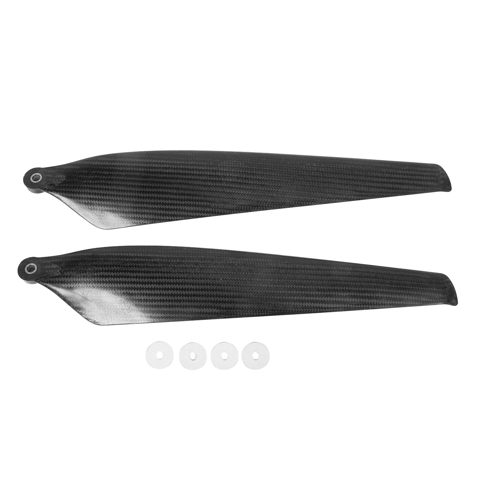 Hélices En Fibre De Carbone 9x4.7 Pour Drone Quadricoptère - Paire CW/CCW, 3K, Noires, Marque JMT