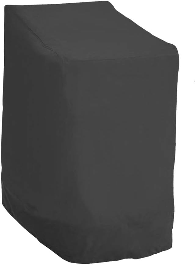 Pokrowiec ochronny na składane krzesła ogrodowe do ogrodu i na balkon, wodoodporny materiał Oxford 210D, wodoodporny, z ochroną UV, 65*65*120 cm