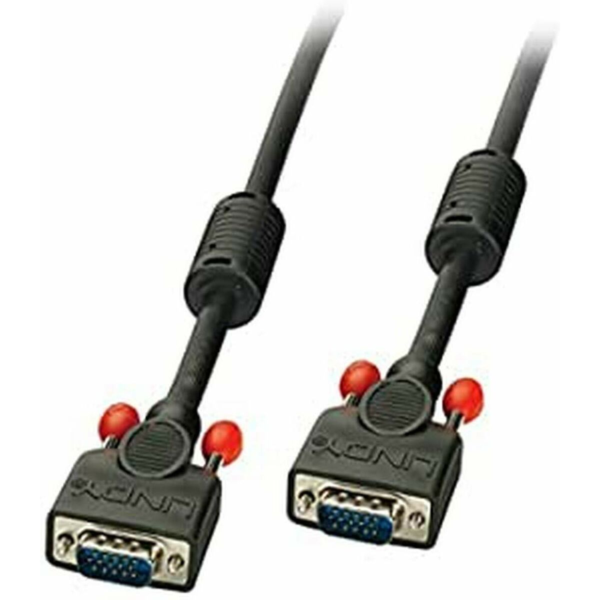 3GO Cavo DVI-VGA 2 Metri, Maschio-maschio, Nero, Per Collegare Monitor Con Uscita DVI A Computer Con Ingresso VGA